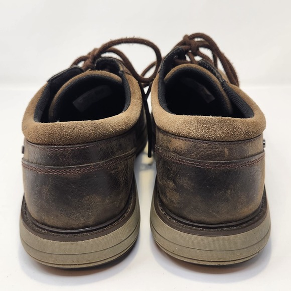 Merrell Men World Vue Brown Leather Casual Oxford Shoe Size 11.5 Lace Up Comfort main image 6